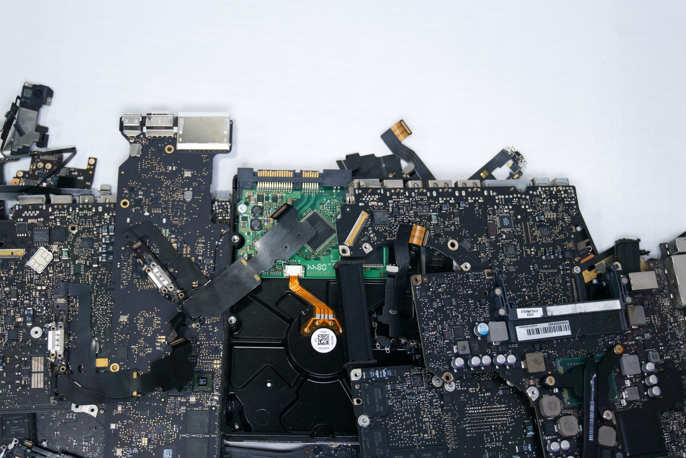 Reclaimed electronic components